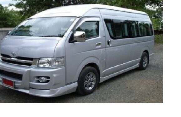 Toyota High Roof Hiace  14 seater